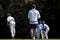 English Summer.  Schoolboy Cricket Match