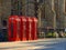 English telephone boxes