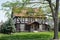 English Tudor House in Spring