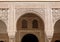 Engraved arches and windows. Islam art. Alhambra