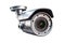 Enhanced Security Isolated CCTV Security Camera on White Background. created with Generative AI