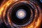 The Enigmatic Black Hole  A Cosmic Wonder.AI Generated