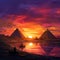 Enigmatic History: Unearth the mysteries of Egypt& x27;s ancient pyramids, standing as silent witnesses to a forgotten