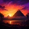 Enigmatic History: Unearth the mysteries of Egypt& x27;s ancient pyramids, standing as silent witnesses to a forgotten