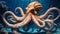 Enigmatic Octopus in Deep Sea