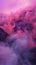 Enigmatic Pink, Magenta, and Purple Fog on Mysterious Surface
