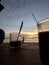 Enjoy the beautiful sunset accompanied by a glass of cofee  manado  sunset