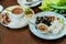 Enjoy eat with Vietnamese Meatball Wraps (Nam-Neung)