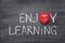 Enjoy learning heart