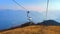 Enjoy the Lepontine Alps from Cimetta Mount chairlift, Ticino, Switzerland