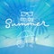 Enjoy summer time background hand letter.