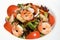 Enjoyable prawns salad