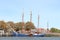 Enkhuizen, the Netherlands - October 12th 2018: Traditional Dutch sail ships