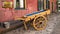 Enkhuizen, Netherlands. Old-fashioned means of transport from the last century at the Zuiderzee Museum in Enkhuizen.