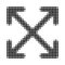 Enlarge Arrows Halftone Dotted Icon