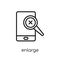 Enlarge icon from Webnavigation collection.