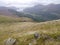 Ennerdale valley from below ridge off Pillar, Lake District