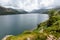 Ennerdale Water Lake District National Park Cumbria England uk