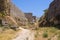 Enormous ancient walls of Rhodes town, Greece