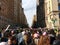 Enormous Crowd Near The Dakota, Central Park West, Women`s March, NYC, NY, USA