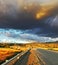 The enormous storm cloud