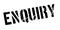 Enquiry rubber stamp