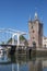 Ensemble with Zuidhavenpoort. Zierikzee in the province of Zeeland in the Netherlands