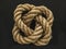 Entangled Hemp Rope Knot