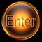 Enter icon gold