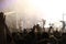 Enter Shikari alternative rock band performs on stage