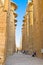 Entering the Hypostyle Hall in Karnak Temple