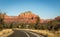 Entering Sedona, Arizona