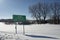 Entering Standing Rock Indian Reservation, Cannon Ball, North Dakota, USA