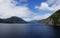 Entering Thompson Sound, New Zealand fiordland