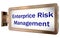 Enterprice Risk Management on billboard background