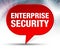 Enterprise Security Red Bubble Background