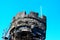 Entersburg tower in bright blue sky