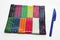 Entertainment pack with twelve colors of fluorescent plasticine