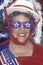 An enthusiastic delegate dresses the part at the 1996 Republican National Convention in San Diego, California