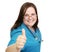 Enthusiastic Nurse - Thumbsup