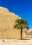 At the entrace of the Medinet Habu temple