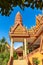 Entrace of Wat Bo Temple, Siem Reap, Cambodia, Asia