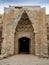 The entrance of Aksaray - Sultanhani caravanserai in Turkey