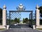 Entrance of the American Military Cemetery in Nettuno