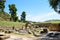 The entrance in ancient Olympia Stadium