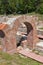 Entrance of The ancient Thermal Baths of Diocletianopolis, town of Hisarya, Bulgaria