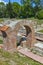 Entrance of The ancient Thermal Baths of Diocletianopolis, town of Hisarya, Bulgaria