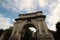 Entrance arch to a Park in Dublin downtown