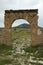 Entrance arch  Translation: Temple of Caelestis