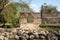 Entrance arch and Walls to Ancient Maya city of Ek Balam, Yucatan , Mexico